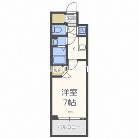 エスリード九条スタシオンの物件間取画像